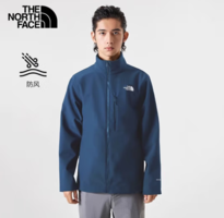 THE NORTH FACE 北面 軟殼衣男戶外防風(fēng)夾克83TE 藍(lán)色/HKW XL