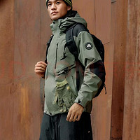 探路者 三合一沖鋒衣戶外保暖防風(fēng)保暖套絨登山服防潑水戶外外套