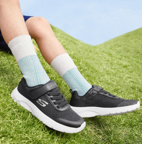 Skechers  斯凱奇 男中大童網(wǎng)面透氣運(yùn)動鞋