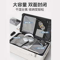 友勝保羅 三七分密碼箱鈦金灰 28英寸