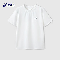 ASICS 亞瑟士 兒童吸濕速干短袖T恤 00白色 170 cm