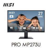 微星 27英寸IPS 4K屏幕內(nèi)置音響商務(wù)辦公家用電腦顯示器PRO MP273U
