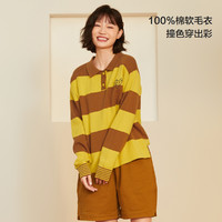 迷你巴拉巴拉 親子裝一家三口POLO領(lǐng)兒童毛衫