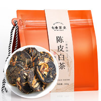 七春 茶葉 陳皮白茶500g