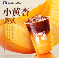 luckincoffee瑞幸咖啡 小黃杏美式 大杯 2.10日-2.24日有效 限自提