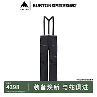 BURTON 伯頓 春夏戶外系列男士AK457 GORETEX 3L背帶褲滑雪 925201 92520199001 L