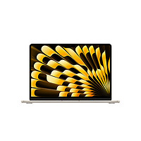 必買好價！蘋果 Apple AI筆記本/2025款MacBook Air13英寸M4 (10+8核) 16G 256G星光色電腦MW0Y3CH/A