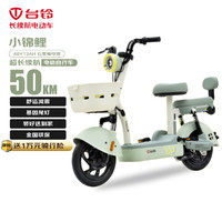 臺(tái)鈴 電動(dòng)自行車?yán)m(xù)航50km石墨烯電池48V13AH小錦鯉 碧波綠