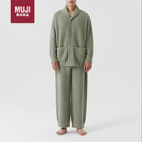 MUJI  無印良品式 發(fā)熱毛毛紗家居長褲 FB11CC4A