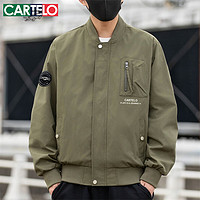 CARTELO 卡帝樂鱷魚 男士工裝沖鋒外套