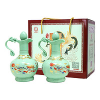 永豐牌 YONGFENG 北京二鍋頭 52度 清香型白酒500mL 2瓶 青龍雙支禮盒