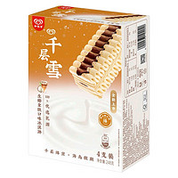 千層雪 生椰拿鐵口味冰淇淋62g*4雪糕 冰淇淋