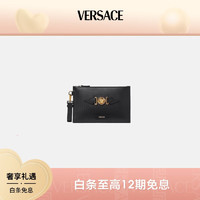 VERSACE 范思哲 男士金屬徽標(biāo)手拿包