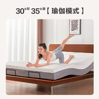 京東京造 百變大師實木電動床 8+2智能模式 腰+背+腿3電機 雙人床1.8x2米