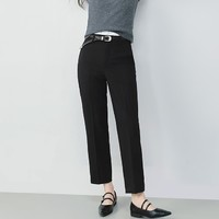 某東京造 女士休閑直筒褲