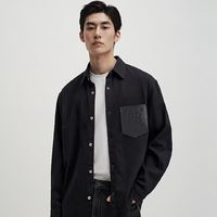 太平鳥(niǎo) PEACE BIRD 太平鳥(niǎo)男裝 拼接行政夾克
