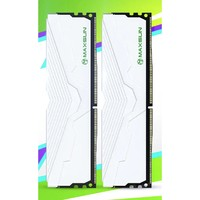 銘瑄 W4白獵鷹系列  DDR4 3200 臺式機內(nèi)存條 32GB(16GBX2)套裝