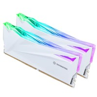 影馳 星曜 DDR5 6800MHz 臺式機內存條 32G（16G*2） RGB 白色