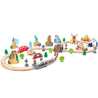 Hape 木質(zhì)火車軌道  E7331