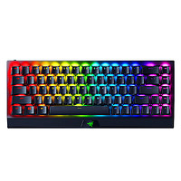 雷蛇 黑寡婦蜘蛛V4 迷你版 68鍵 三模機械鍵盤 黑色 橙軸 RGB