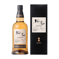 Sakurao櫻尾 日本原瓶進(jìn)口 43度 泥煤煙熏風(fēng)味 單一麥芽威士忌 700ml 單瓶裝