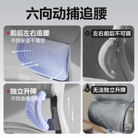 網(wǎng)易嚴(yán)選 小蠻腰S9MAX 人體工學(xué)電腦椅 有擱腳款 贈(zèng)送乳膠枕