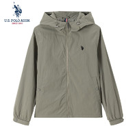 U.S. POLO ASSN. 美國馬球協(xié)會(huì) 男士連帽沖鋒夾克 夾克*1吊牌*1