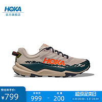HOKA ONE ONE 男女款春季托倫特4跑步鞋TORRENT 4競速減震耐磨 灰/- 42