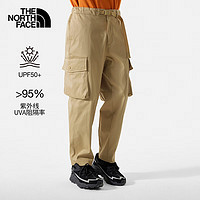THE NORTH FACE 北面 長褲男戶外吸濕透氣休閑褲81SL 卡其色/LK5 S
