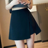 寶娜斯 女學(xué)生褲裙 寬松開叉短款家居服 10101310217100