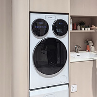 海爾 Haier 全球首發(fā) XQGL125-MBLDE697WU1 全自動懶人滾筒三桶洗衣機