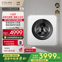 COLMO 新象云璃白 mini壁掛洗衣機 母嬰級呵護(hù) 冷萃銀除菌 毛屑自清潔 低溫柔烘  CD3W-X1