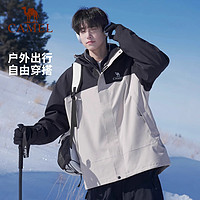 駱駝 北風(fēng) 戶外三合一沖鋒衣 羽絨內(nèi)膽 A13CAXX085Z