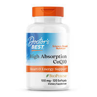 多特倍斯 Doctor's BEST 高吸收輔酶Q10軟膠囊 120粒+湊單