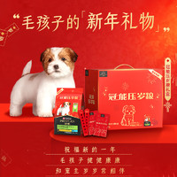 冠能 小型犬幼犬狗糧壓歲糧禮盒1.8kg福 全價(jià)狗干糧新年禮物 小型犬幼犬1.8kg