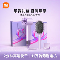 米家 MIJIA 小米高速吹風(fēng)機(jī)H501 溫柔小颶風(fēng) 負(fù)離子護(hù)發(fā) 初晴紫 摯愛禮盒
