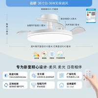 雷士照明 云舒 全光譜風(fēng)扇燈 36W