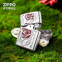 ZIPPO 防風煤油打火機 玫瑰予你