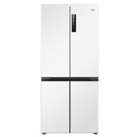 海爾 Haier BCD-500WGHTDEDWVU1 風(fēng)冷十字對(duì)開(kāi)門(mén)冰箱 500L 冰雪白 小紅花綻放版