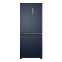 海爾 Haier BCD-406WLHTDEDB9 風(fēng)冷十字對(duì)開(kāi)門(mén)冰箱 406L 星石藍(lán)
