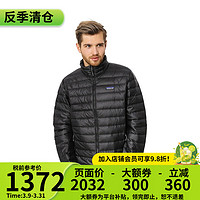Patagonia 巴塔哥尼亞 DownSweater男羽絨服800蓬防潑水白鵝絨84674 BLK-黑色