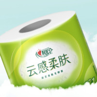 心相印 有芯卷紙云感柔膚 4層110g*12卷 柔韌親膚 衛(wèi)生紙