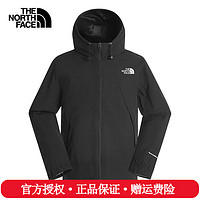 THE NORTH FACE 北面 夾克男25春夏戶外運動休閑舒適防風防潑水外套8ESR JK3/黑色 XL /180