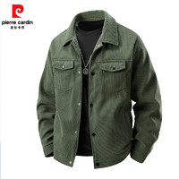 pierre cardin 皮爾·卡丹 清倉！2025春款男士翻領(lǐng)工裝夾克外套