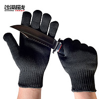 沙漠探戈 防割手套 5級(jí)防切割鋼絲手套 防刃安保防刀防身手套 工廠直營(yíng)