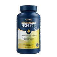 GNC 健安喜 鉑金魚(yú)油 240粒 1200mg四倍濃縮