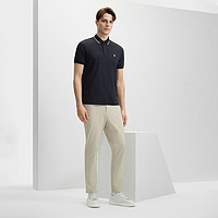 FILA 男士商務(wù)休閑透氣短袖POLO衫