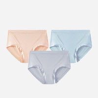 松山棉店 女士純棉無痕內(nèi)褲 3條裝