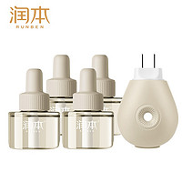 潤本 電熱蚊香液45ml(4+1)-小棕熊款