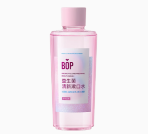 波普專研 BOP 益生菌清新漱口水 元氣白桃500ml